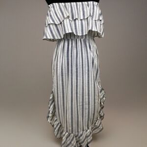 NWT Rachel Roy Jacinta Off-Shoulder Linen & Cotton Dress. Size M. Ret $129